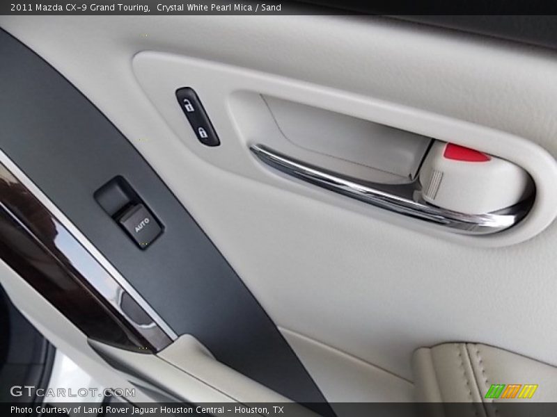 Crystal White Pearl Mica / Sand 2011 Mazda CX-9 Grand Touring