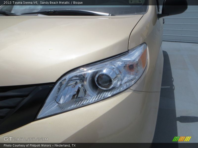 Sandy Beach Metallic / Bisque 2013 Toyota Sienna V6