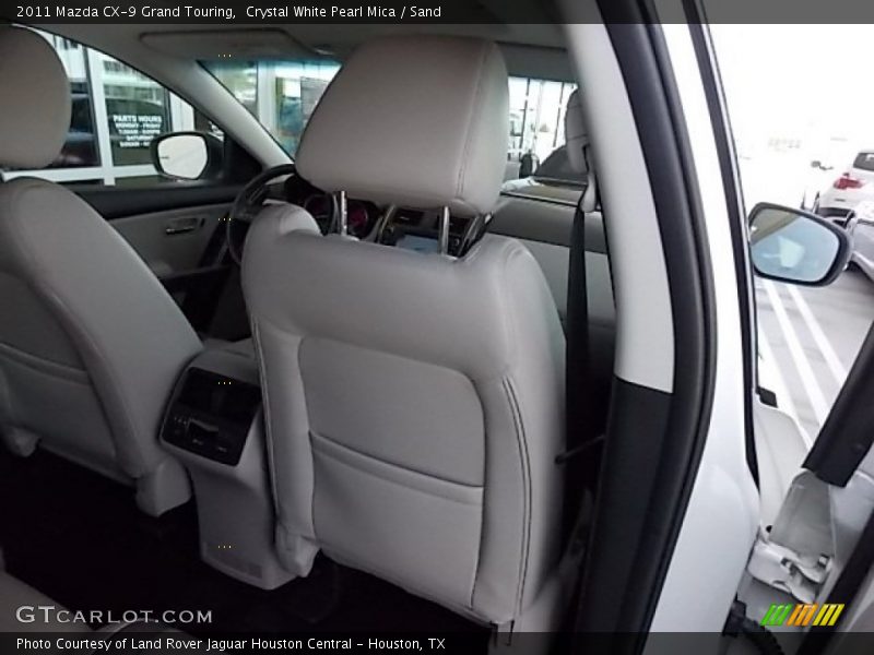 Crystal White Pearl Mica / Sand 2011 Mazda CX-9 Grand Touring
