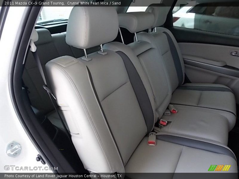Crystal White Pearl Mica / Sand 2011 Mazda CX-9 Grand Touring