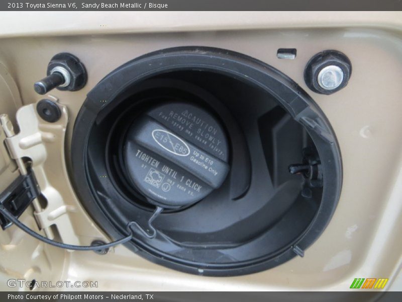Sandy Beach Metallic / Bisque 2013 Toyota Sienna V6