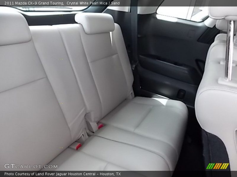 Crystal White Pearl Mica / Sand 2011 Mazda CX-9 Grand Touring