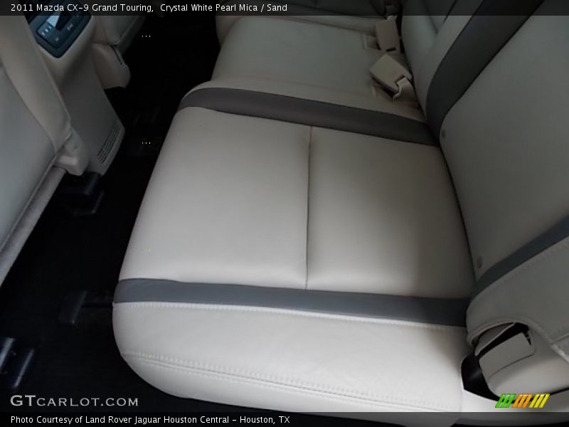 Crystal White Pearl Mica / Sand 2011 Mazda CX-9 Grand Touring