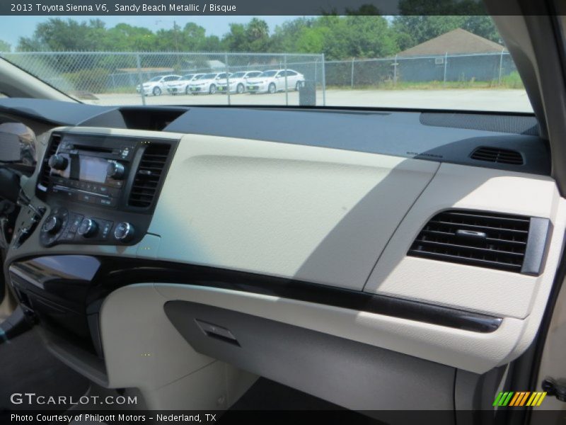 Sandy Beach Metallic / Bisque 2013 Toyota Sienna V6