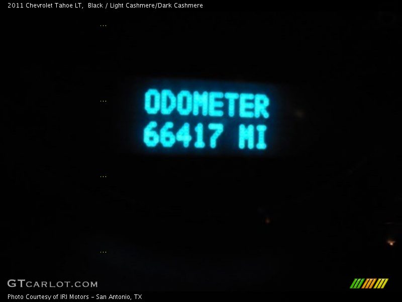 Black / Light Cashmere/Dark Cashmere 2011 Chevrolet Tahoe LT