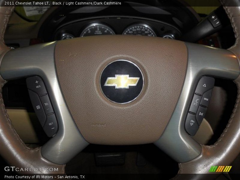 Black / Light Cashmere/Dark Cashmere 2011 Chevrolet Tahoe LT