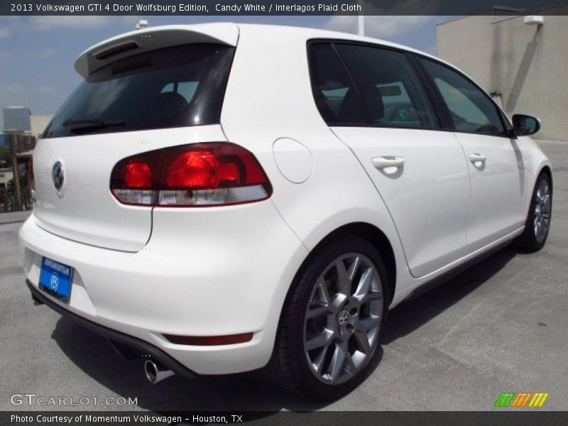 Candy White / Interlagos Plaid Cloth 2013 Volkswagen GTI 4 Door Wolfsburg Edition