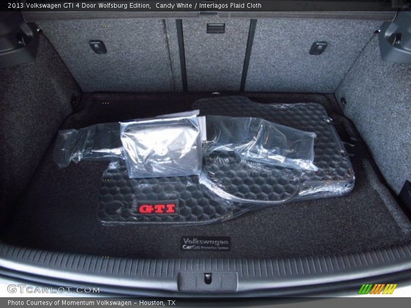 Candy White / Interlagos Plaid Cloth 2013 Volkswagen GTI 4 Door Wolfsburg Edition