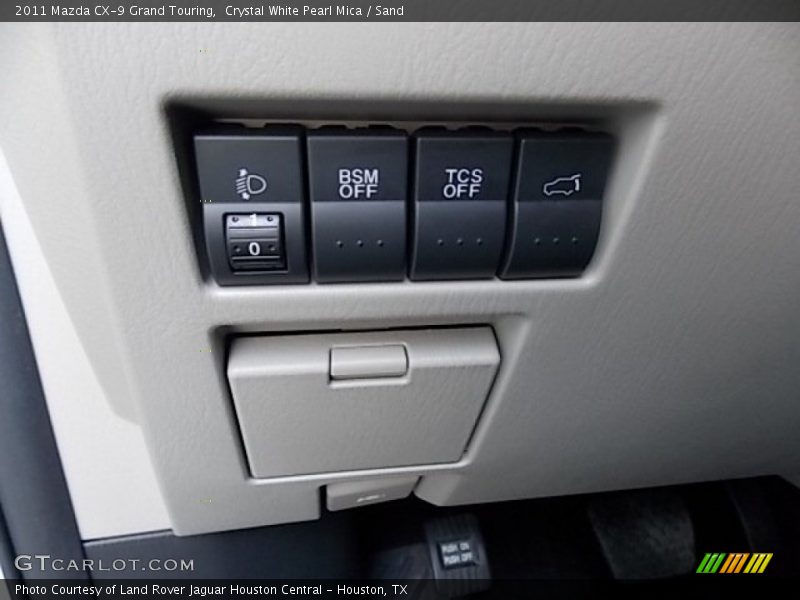 Crystal White Pearl Mica / Sand 2011 Mazda CX-9 Grand Touring