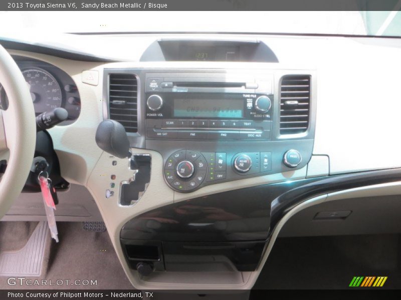 Sandy Beach Metallic / Bisque 2013 Toyota Sienna V6