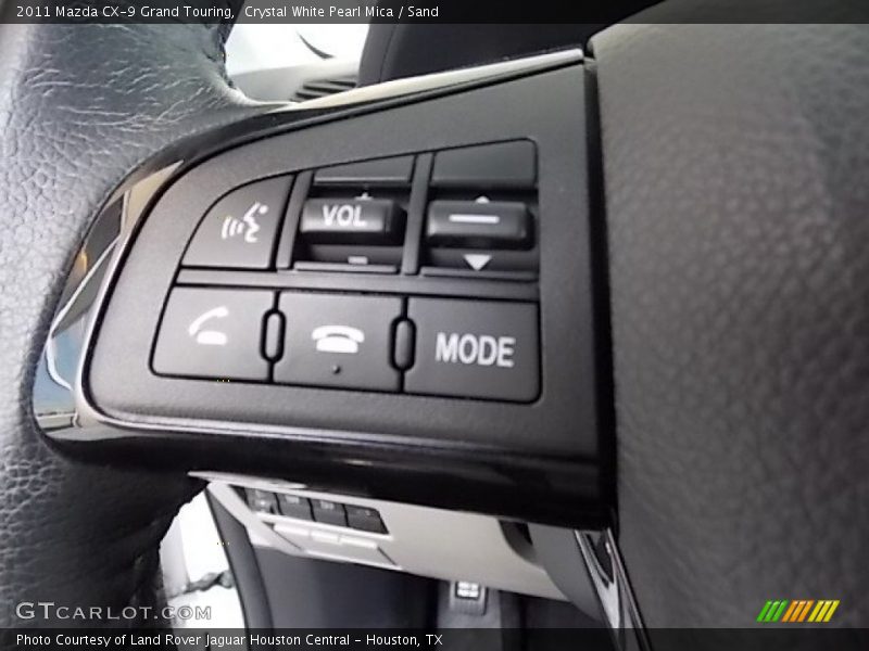 Controls of 2011 CX-9 Grand Touring