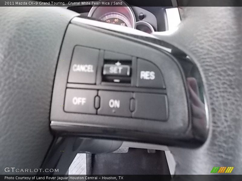 Controls of 2011 CX-9 Grand Touring