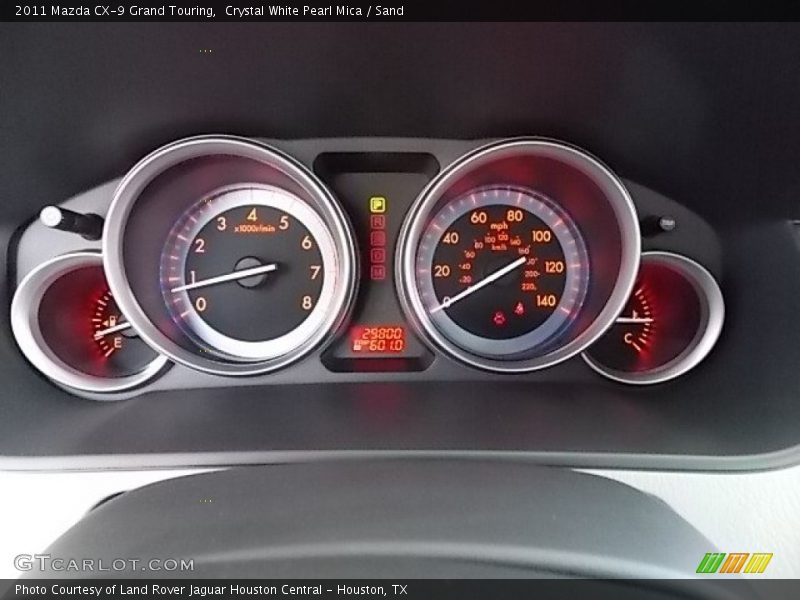  2011 CX-9 Grand Touring Grand Touring Gauges