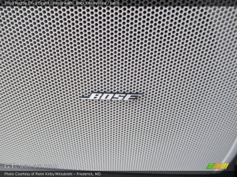 Black Cherry Mica / Sand 2009 Mazda CX-9 Grand Touring AWD