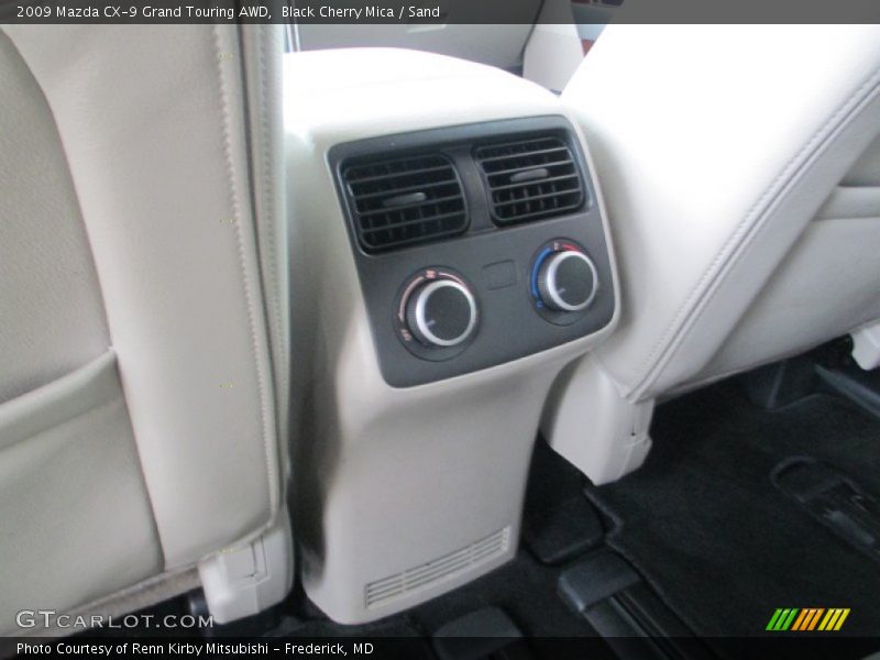 Black Cherry Mica / Sand 2009 Mazda CX-9 Grand Touring AWD