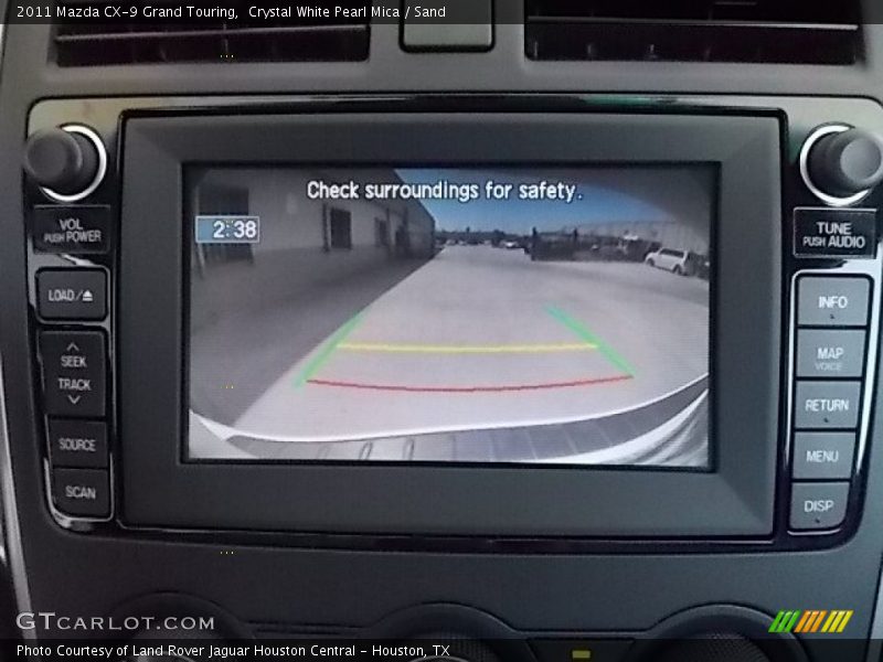 Crystal White Pearl Mica / Sand 2011 Mazda CX-9 Grand Touring