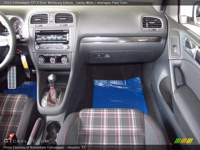 Candy White / Interlagos Plaid Cloth 2013 Volkswagen GTI 4 Door Wolfsburg Edition