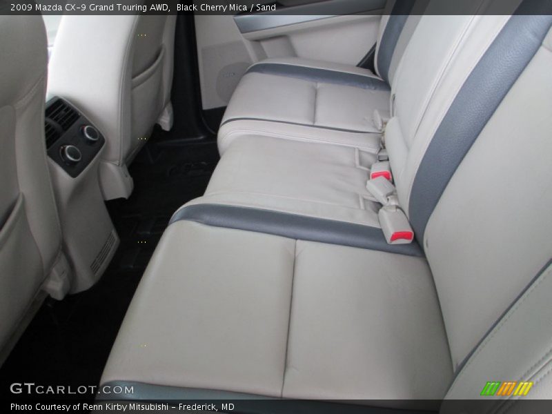Black Cherry Mica / Sand 2009 Mazda CX-9 Grand Touring AWD