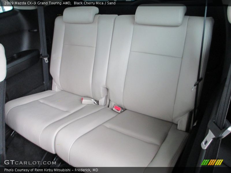 Black Cherry Mica / Sand 2009 Mazda CX-9 Grand Touring AWD