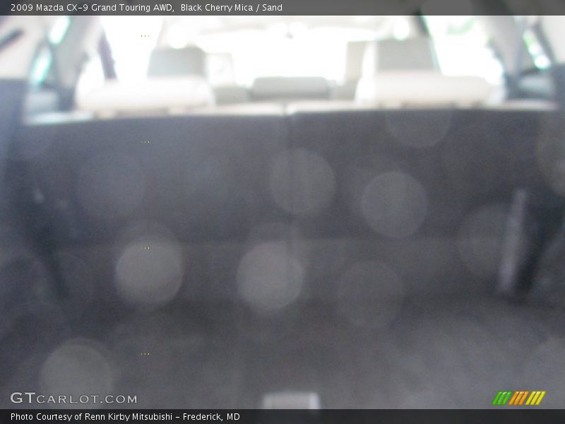 Black Cherry Mica / Sand 2009 Mazda CX-9 Grand Touring AWD