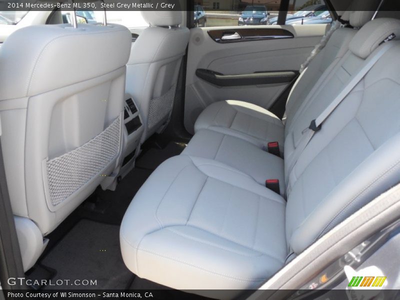 Steel Grey Metallic / Grey 2014 Mercedes-Benz ML 350