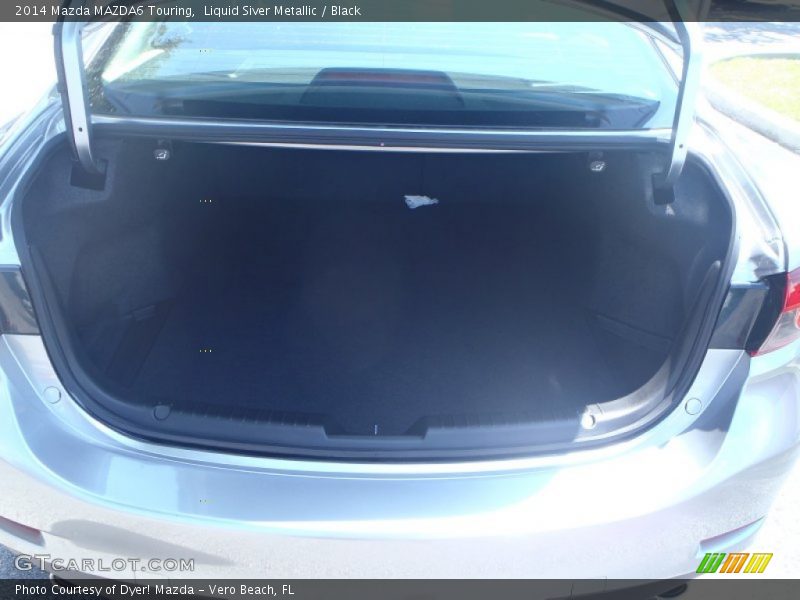 Liquid Siver Metallic / Black 2014 Mazda MAZDA6 Touring