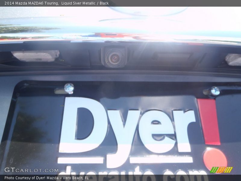 Liquid Siver Metallic / Black 2014 Mazda MAZDA6 Touring