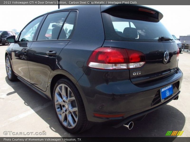 Carbon Steel Gray Metallic / Interlagos Plaid Cloth 2013 Volkswagen GTI 4 Door Driver's Edition