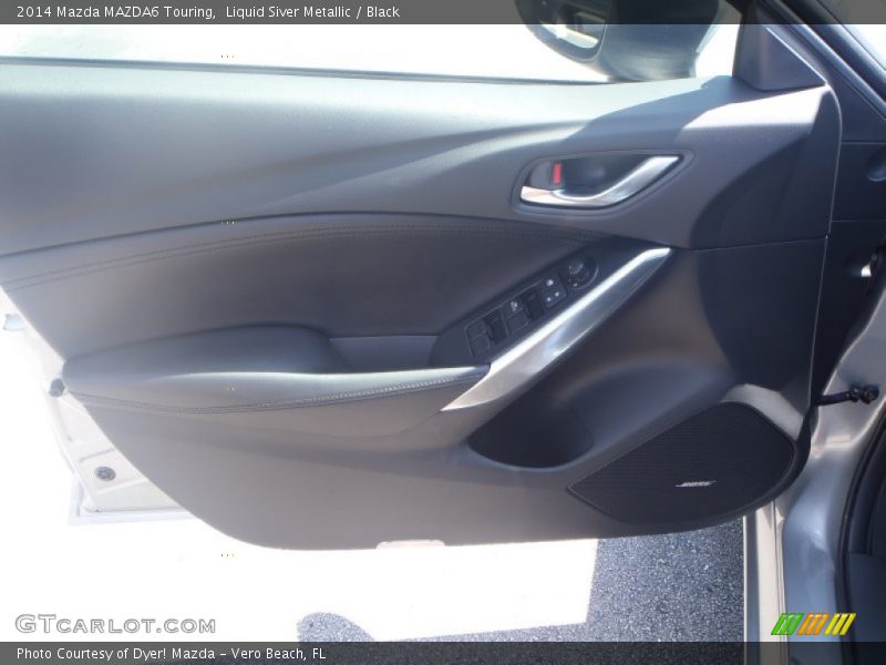 Liquid Siver Metallic / Black 2014 Mazda MAZDA6 Touring
