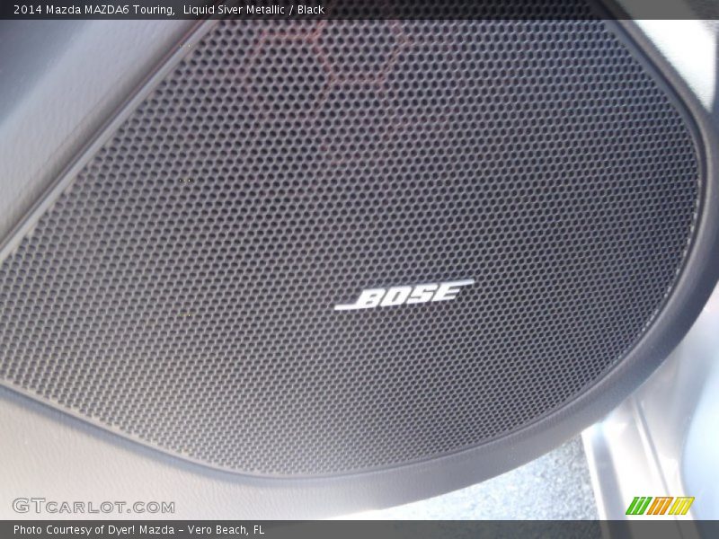 Liquid Siver Metallic / Black 2014 Mazda MAZDA6 Touring
