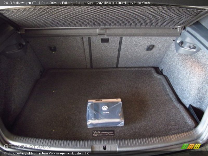 Carbon Steel Gray Metallic / Interlagos Plaid Cloth 2013 Volkswagen GTI 4 Door Driver's Edition