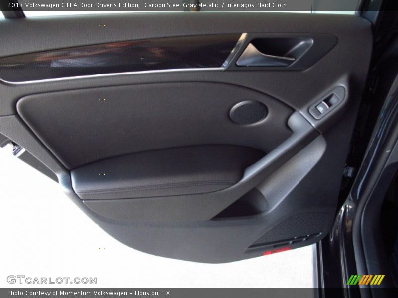 Carbon Steel Gray Metallic / Interlagos Plaid Cloth 2013 Volkswagen GTI 4 Door Driver's Edition