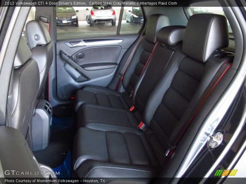 Carbon Steel Gray Metallic / Interlagos Plaid Cloth 2013 Volkswagen GTI 4 Door Driver's Edition