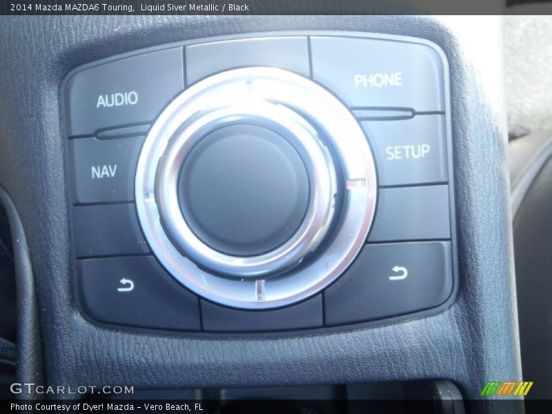 Liquid Siver Metallic / Black 2014 Mazda MAZDA6 Touring
