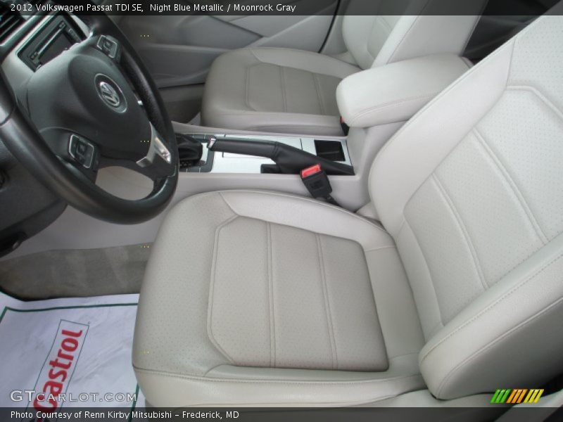 Night Blue Metallic / Moonrock Gray 2012 Volkswagen Passat TDI SE