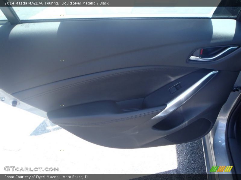 Liquid Siver Metallic / Black 2014 Mazda MAZDA6 Touring