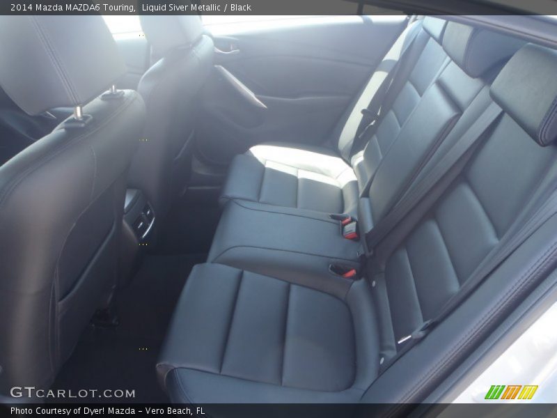 Liquid Siver Metallic / Black 2014 Mazda MAZDA6 Touring
