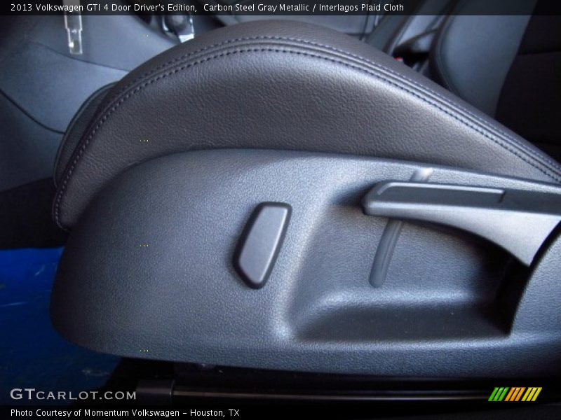 Carbon Steel Gray Metallic / Interlagos Plaid Cloth 2013 Volkswagen GTI 4 Door Driver's Edition