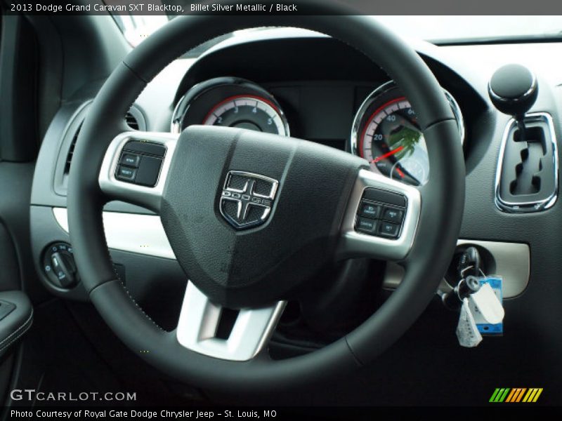  2013 Grand Caravan SXT Blacktop Steering Wheel