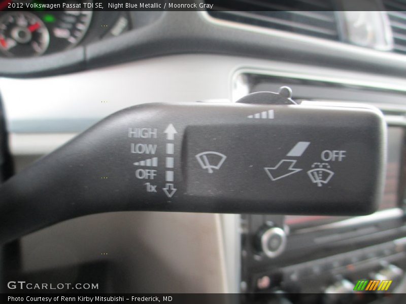Night Blue Metallic / Moonrock Gray 2012 Volkswagen Passat TDI SE