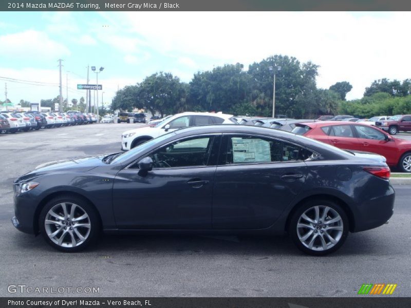 Meteor Gray Mica / Black 2014 Mazda MAZDA6 Touring