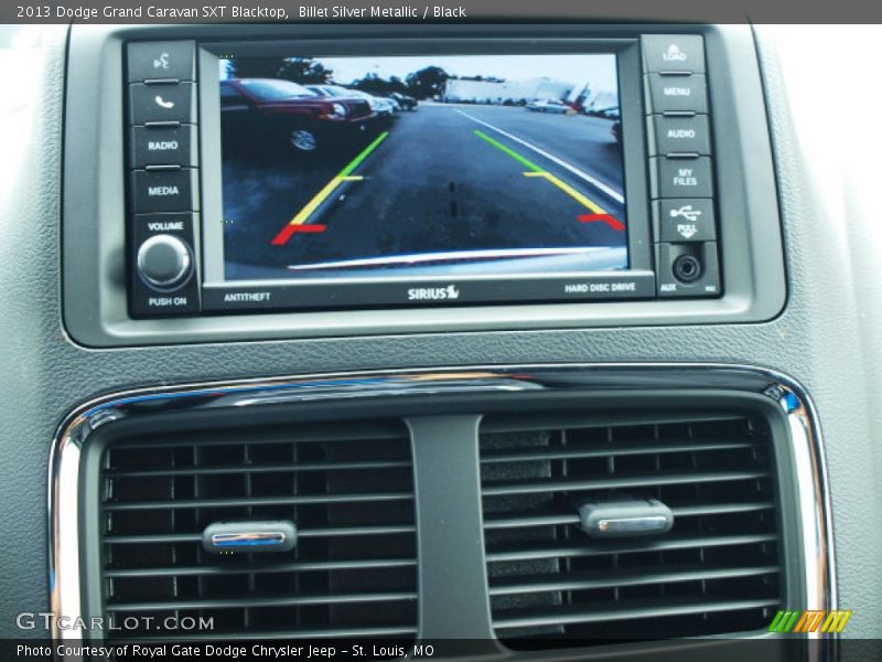 Billet Silver Metallic / Black 2013 Dodge Grand Caravan SXT Blacktop