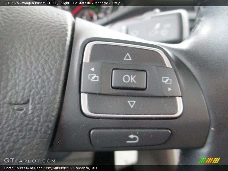 Night Blue Metallic / Moonrock Gray 2012 Volkswagen Passat TDI SE