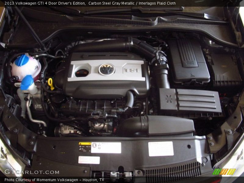 Carbon Steel Gray Metallic / Interlagos Plaid Cloth 2013 Volkswagen GTI 4 Door Driver's Edition