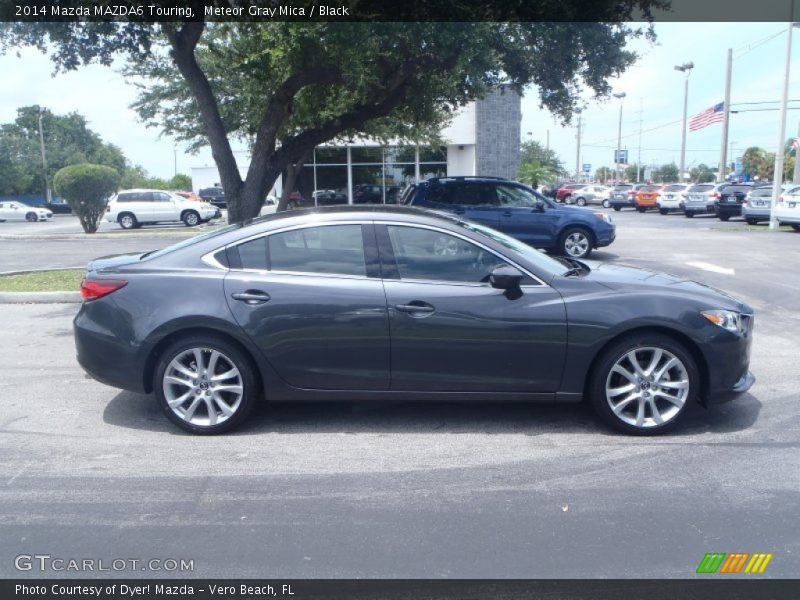 Meteor Gray Mica / Black 2014 Mazda MAZDA6 Touring