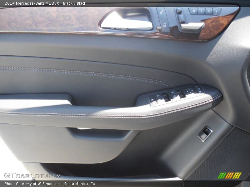 Black / Black 2014 Mercedes-Benz ML 350