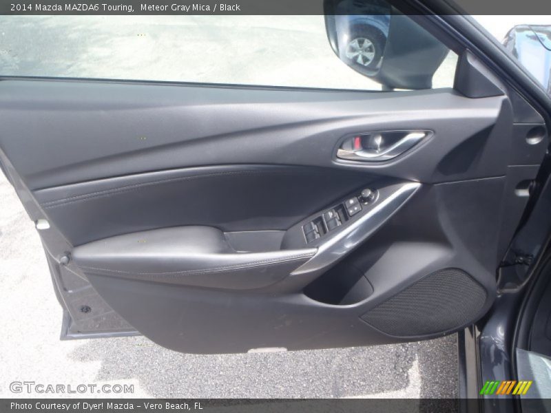 Meteor Gray Mica / Black 2014 Mazda MAZDA6 Touring
