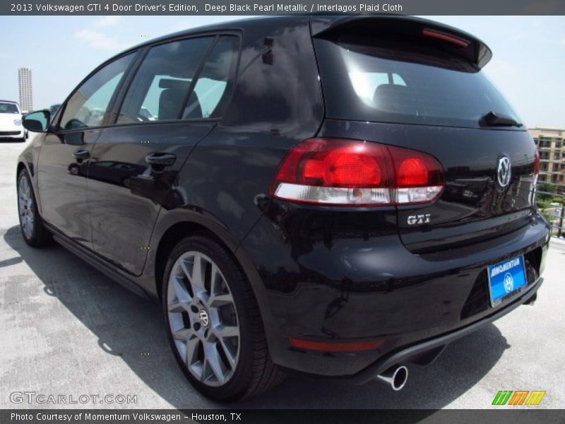 Deep Black Pearl Metallic / Interlagos Plaid Cloth 2013 Volkswagen GTI 4 Door Driver's Edition