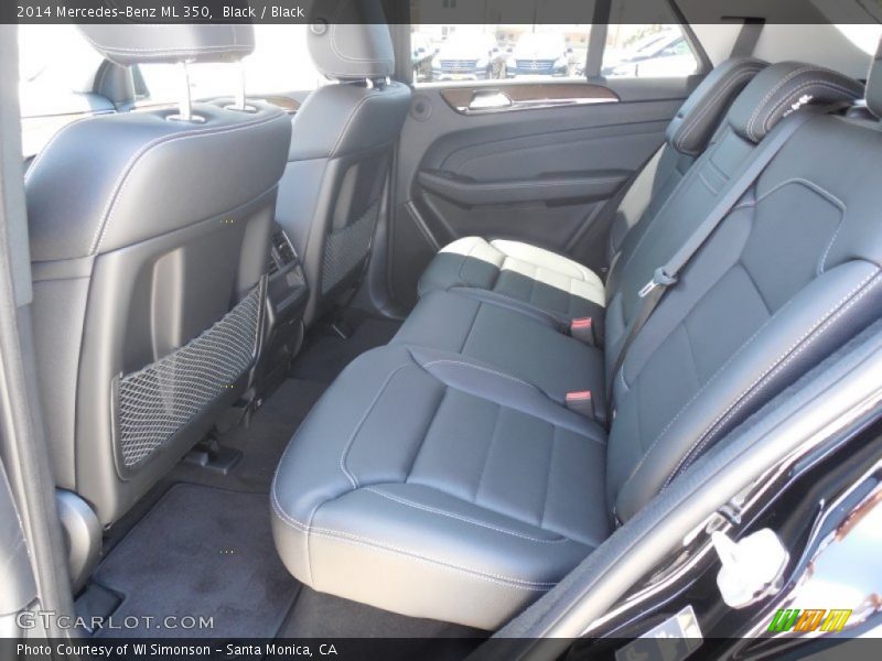 Black / Black 2014 Mercedes-Benz ML 350