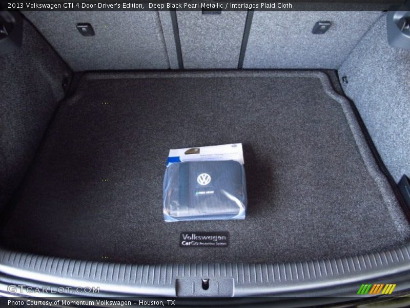 Deep Black Pearl Metallic / Interlagos Plaid Cloth 2013 Volkswagen GTI 4 Door Driver's Edition